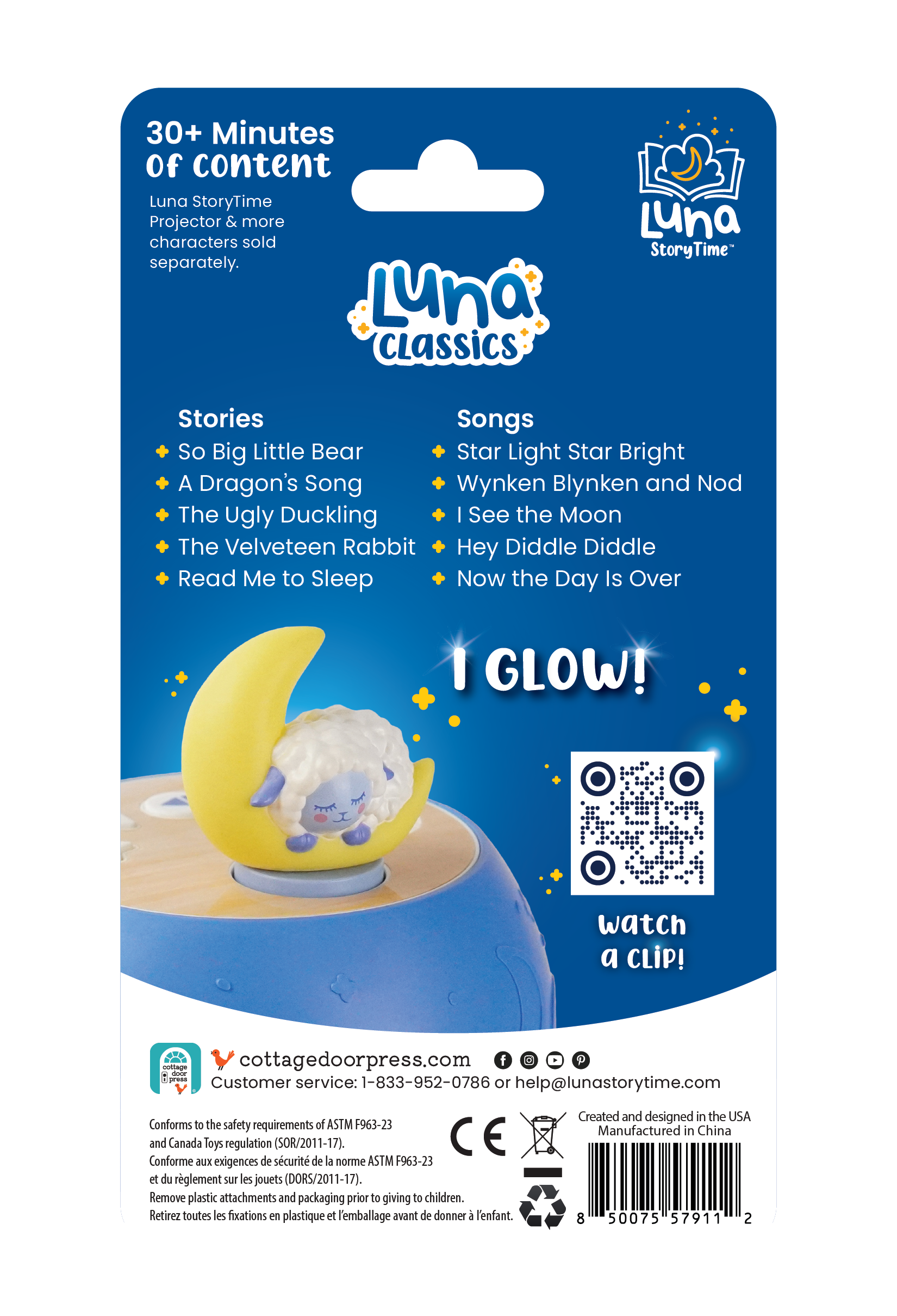 Bedtime Stories Luna Figurine (Projector Sold Separately)