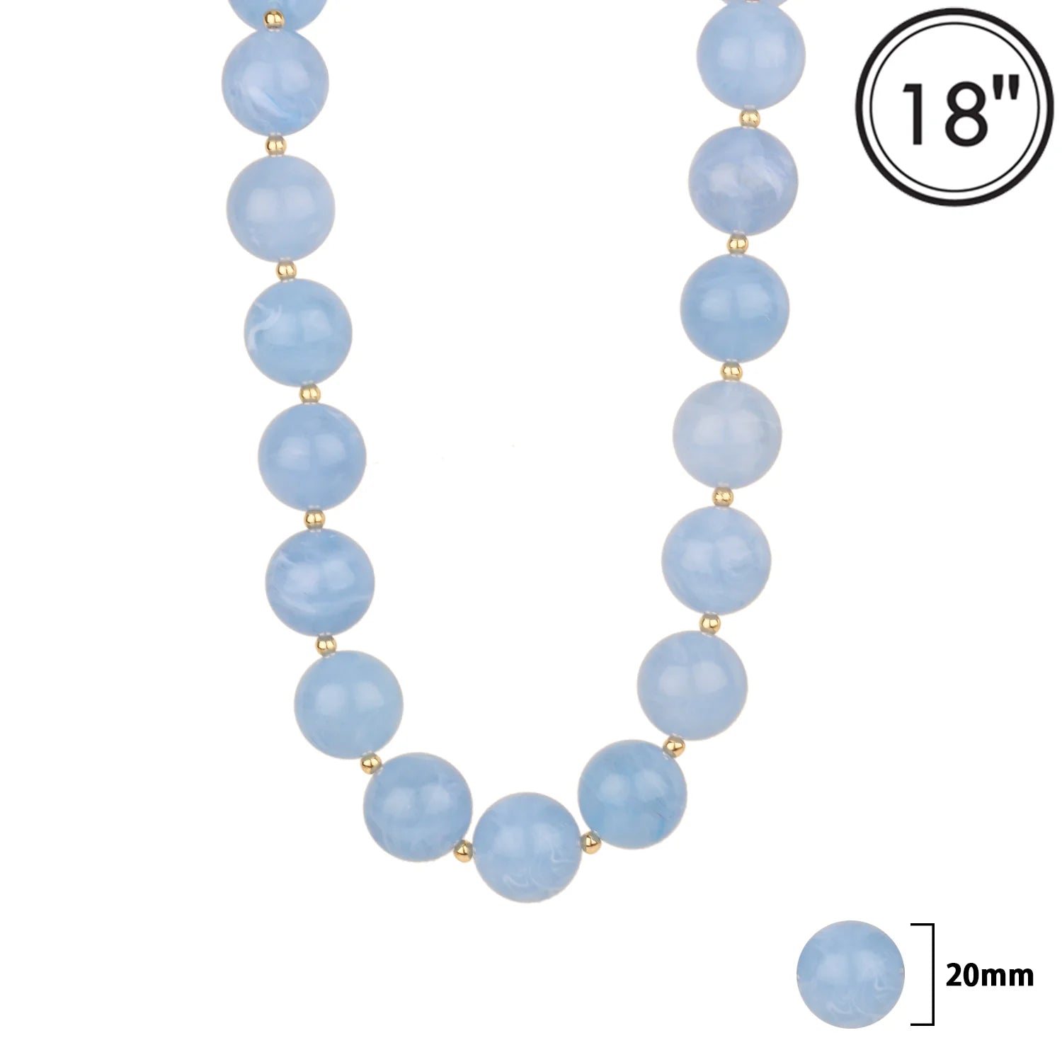 Large bead necklace