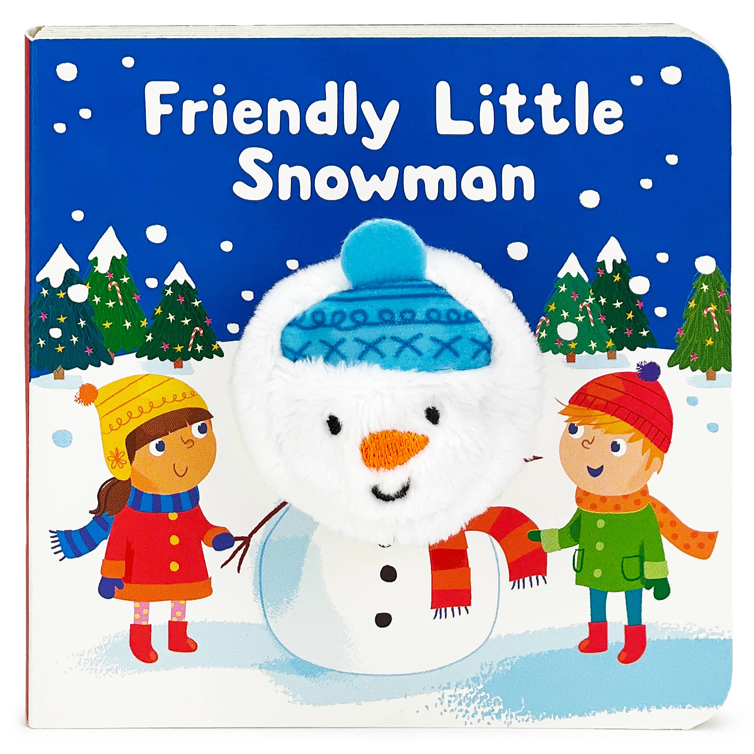 Friendly Little Snowman Christmas Finger Puppet Board Book