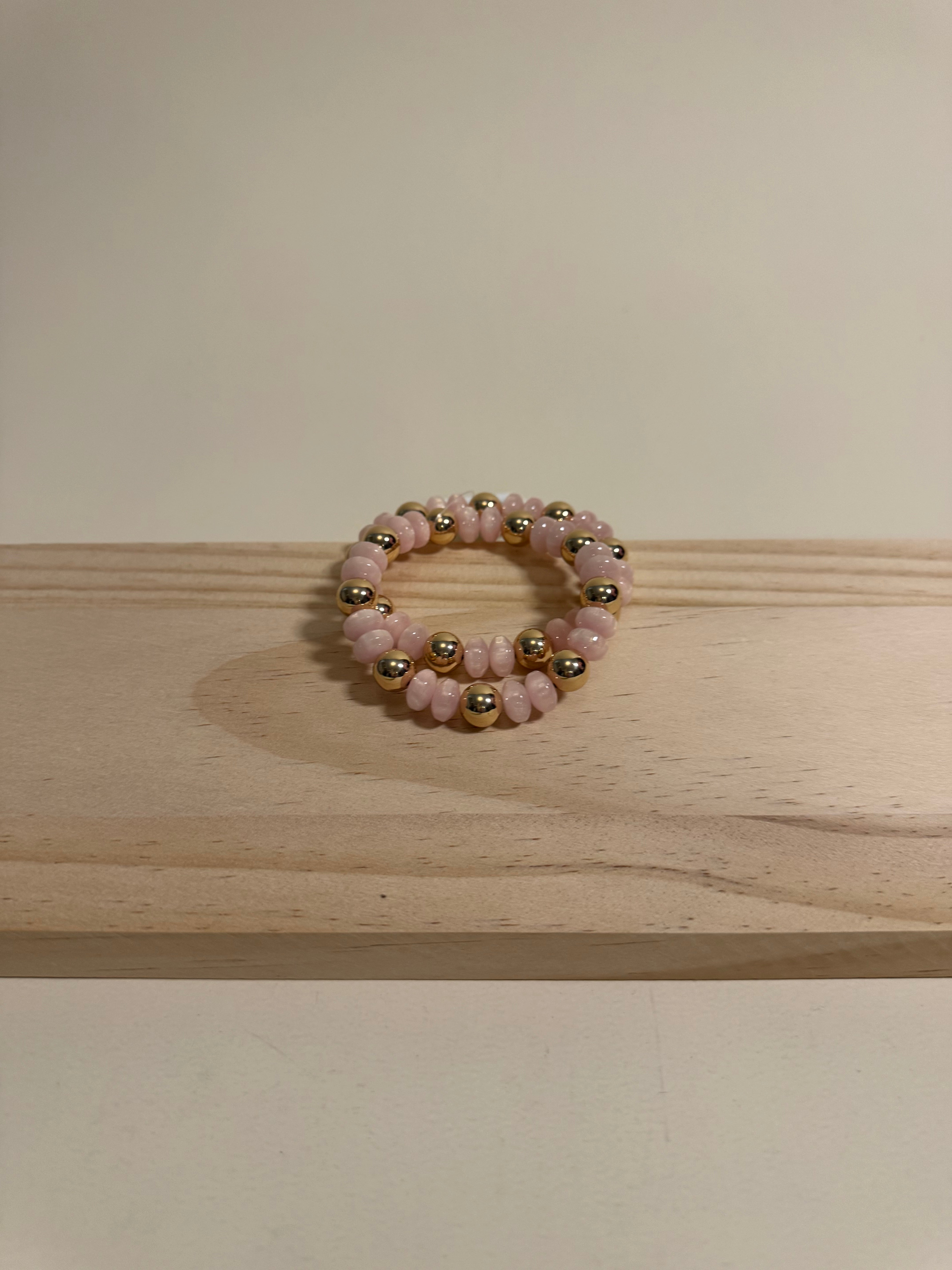 Two piece beaded bracelet set