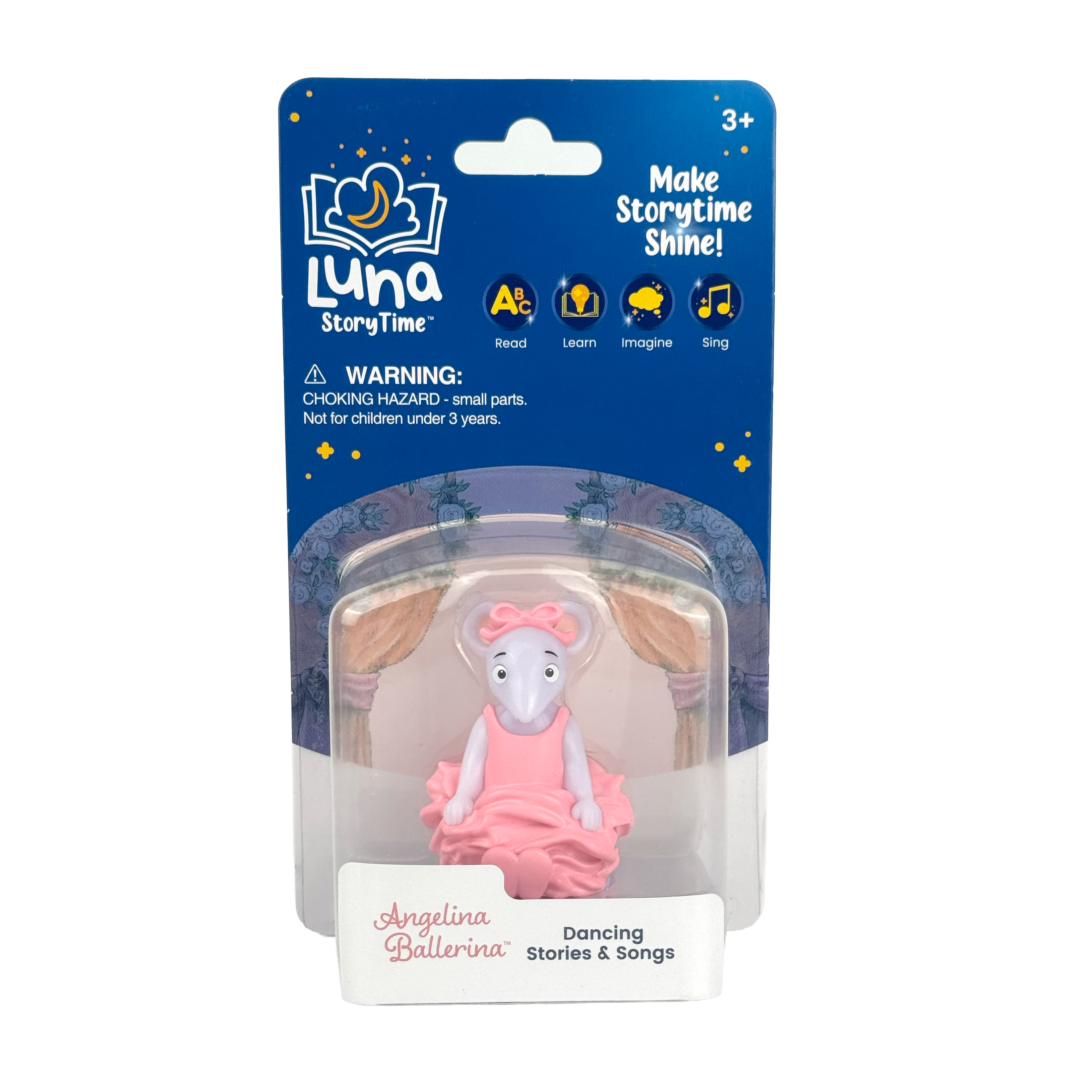Angelina Ballerina Luna Figurine (Projector Sold Separately)