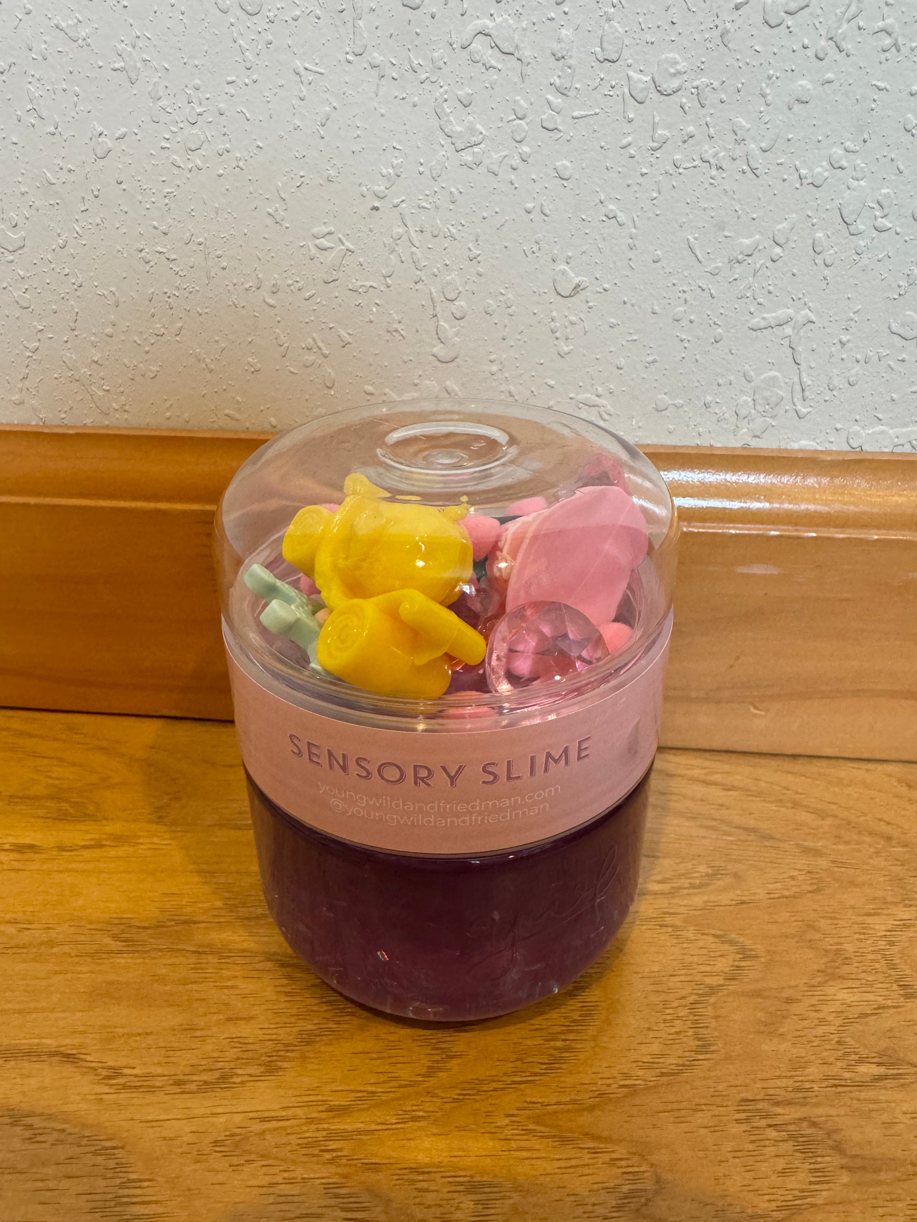 Sensory slime jars