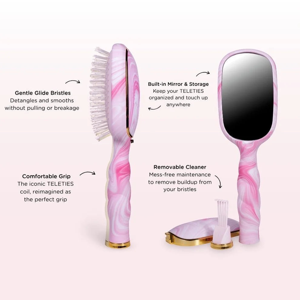 Teleties detangler hair brush