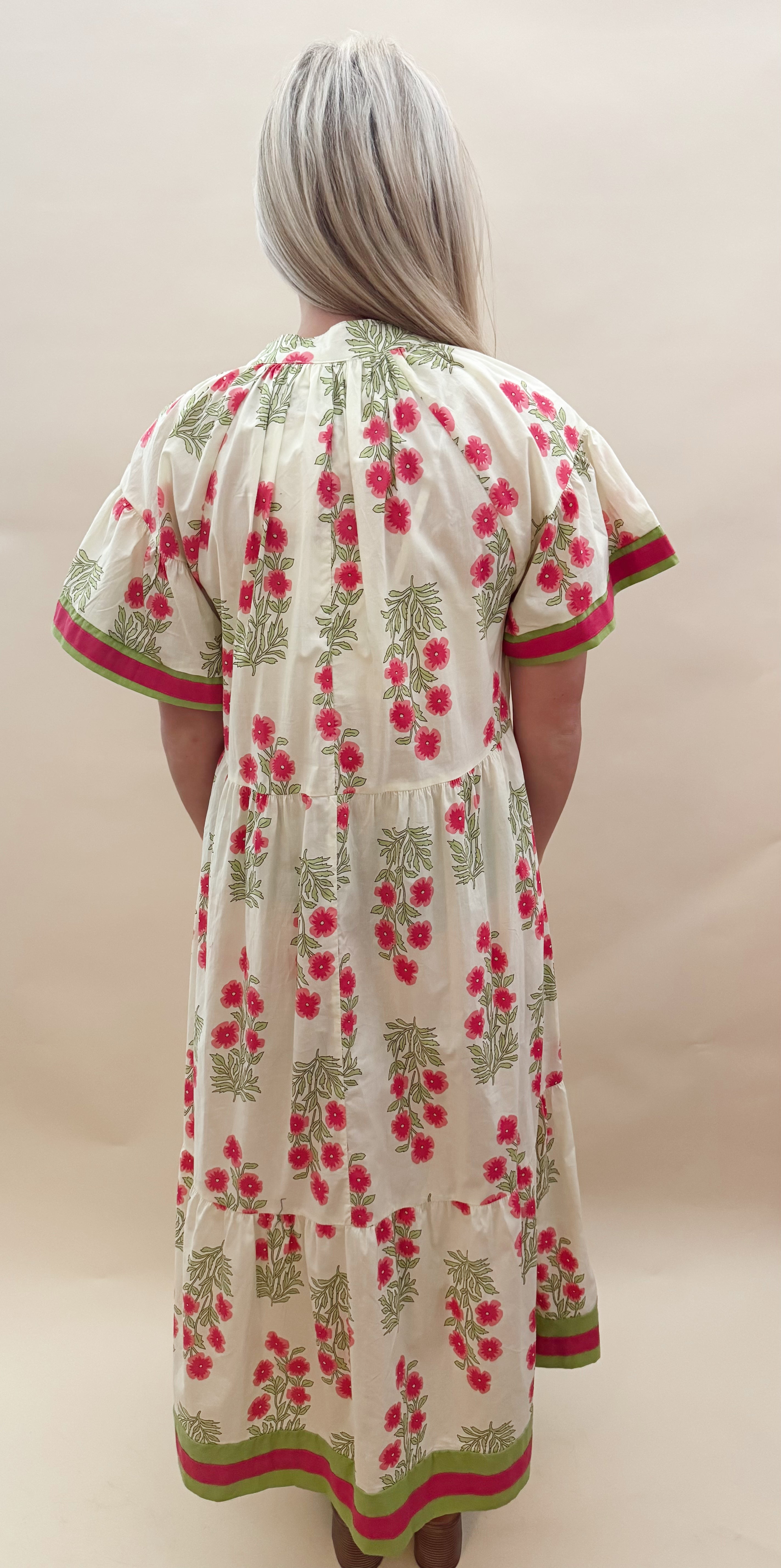 Floral maxi dress