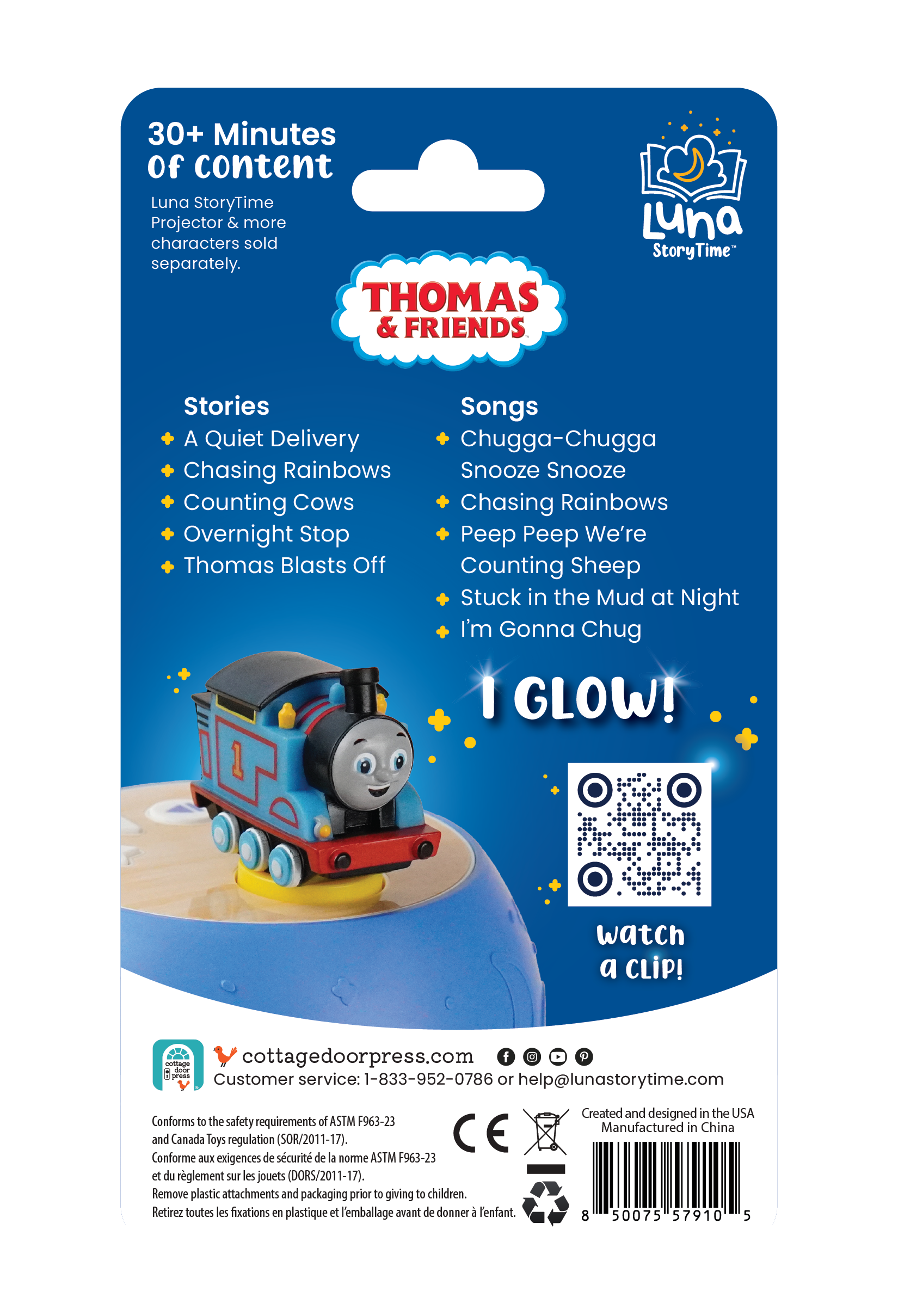 Thomas & Friends Luna Figurine (Projector Sold Separately)