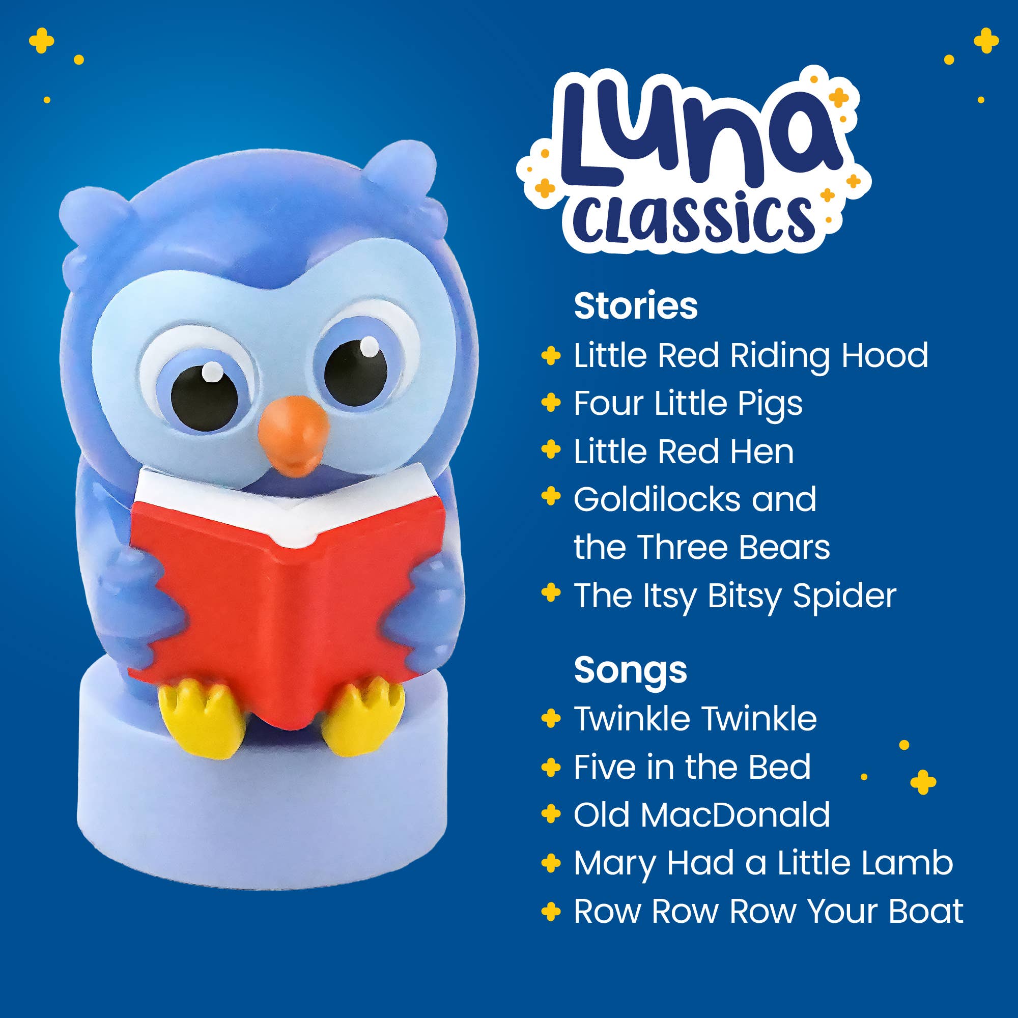 Luna StoryTime Projector – Classic Pink Starter Set