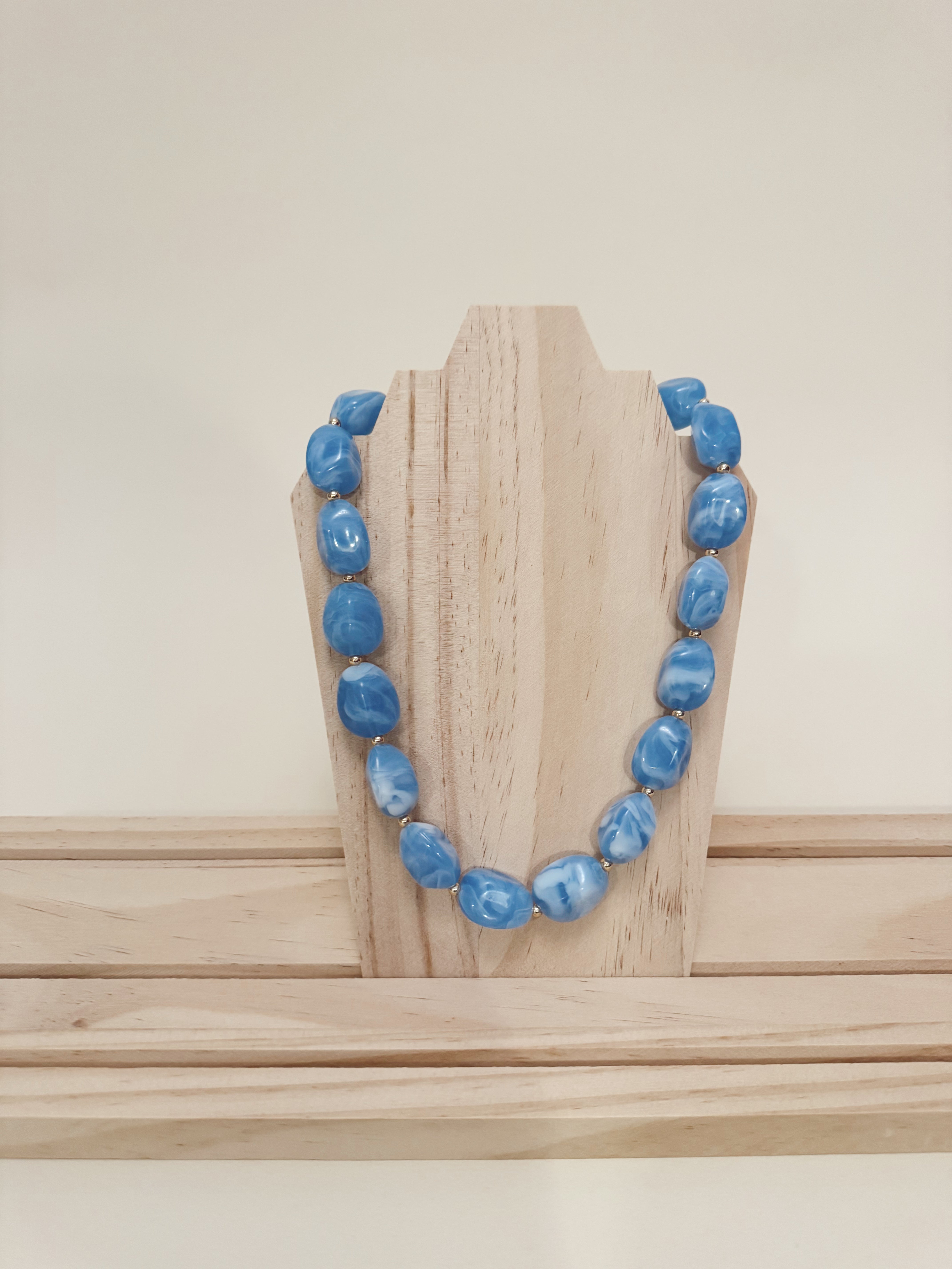 Big stone necklace