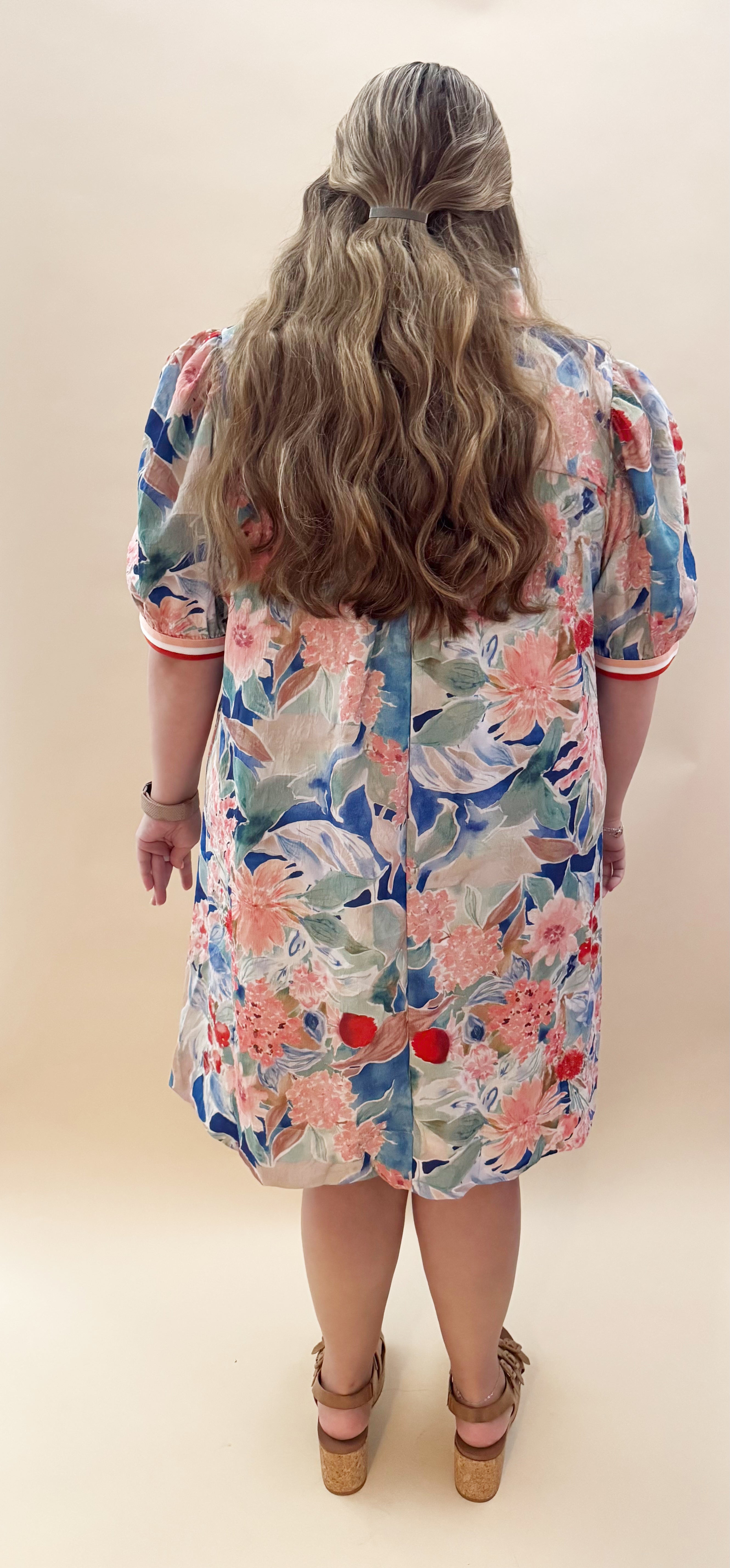 floral maxi dress