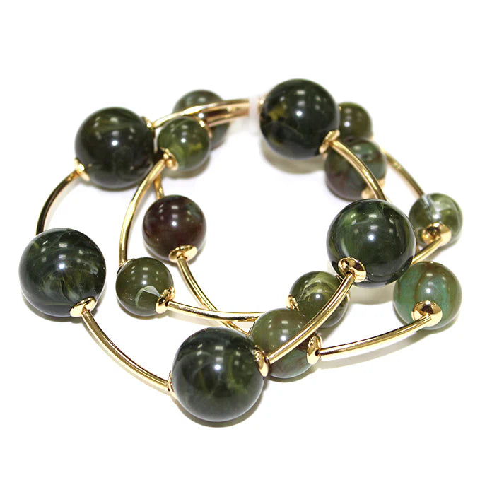 Set of 2 Stretch Bracelets