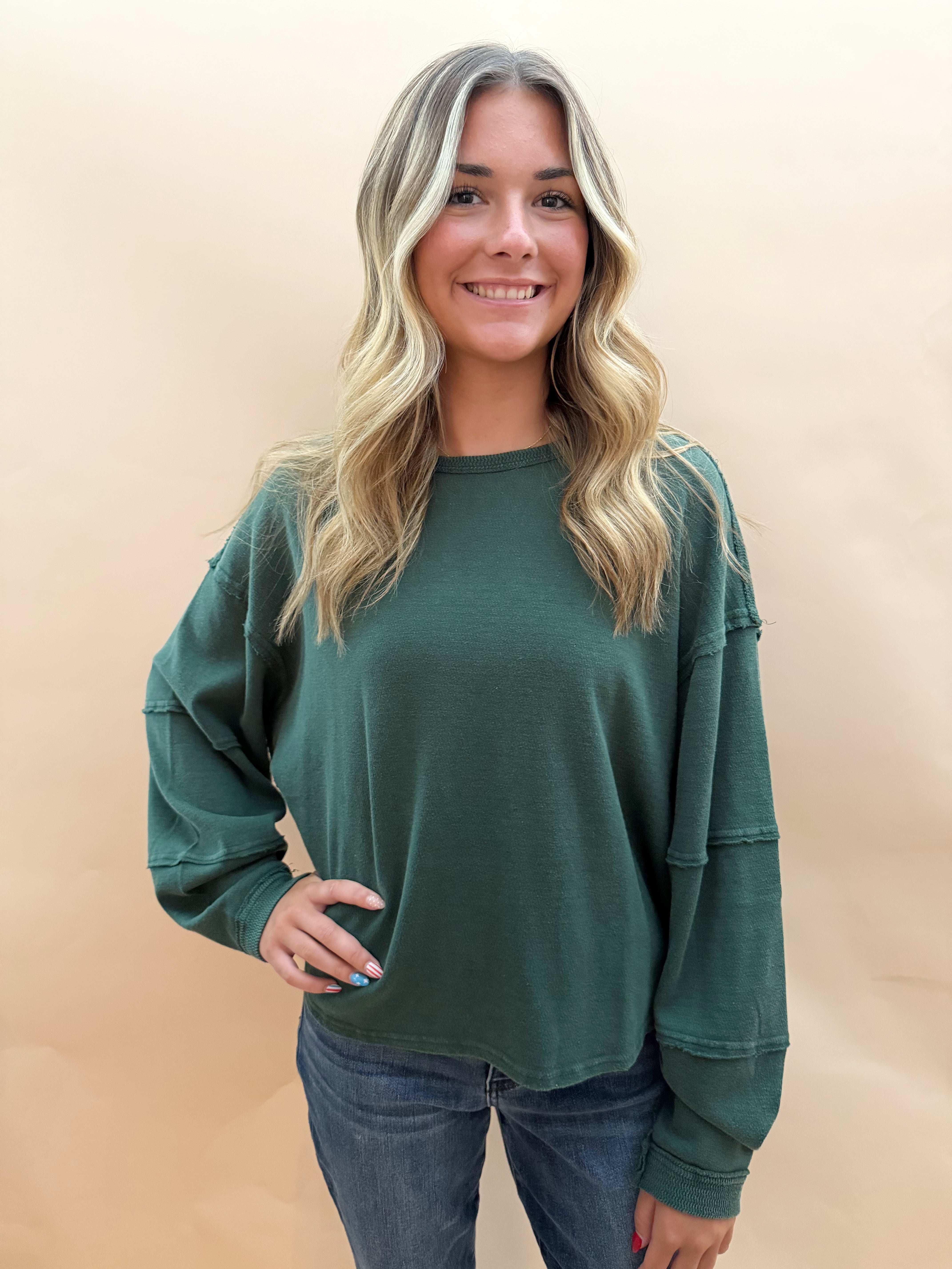 Long Sleeved Knit Top