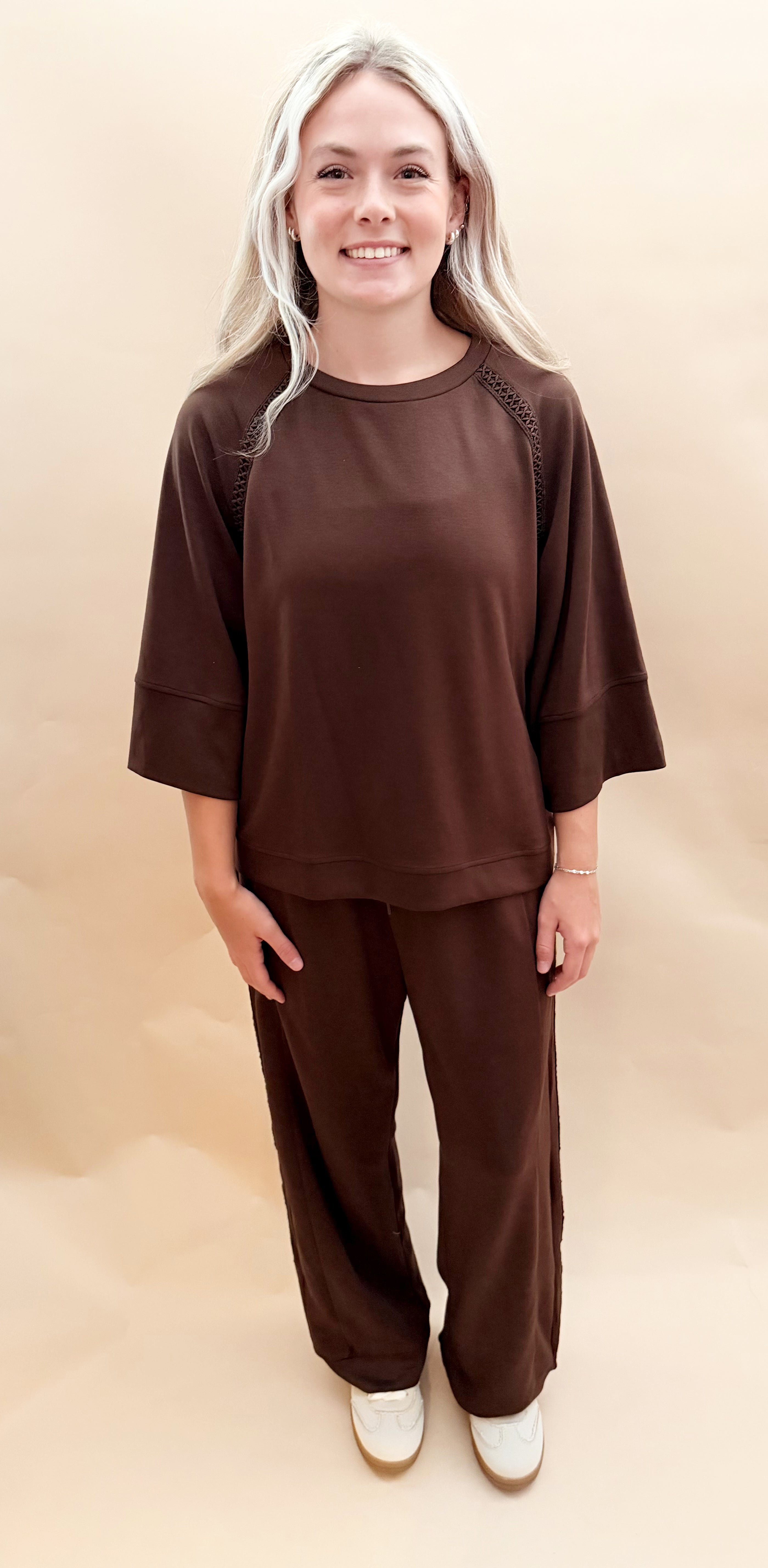 Luxeknit raglan top