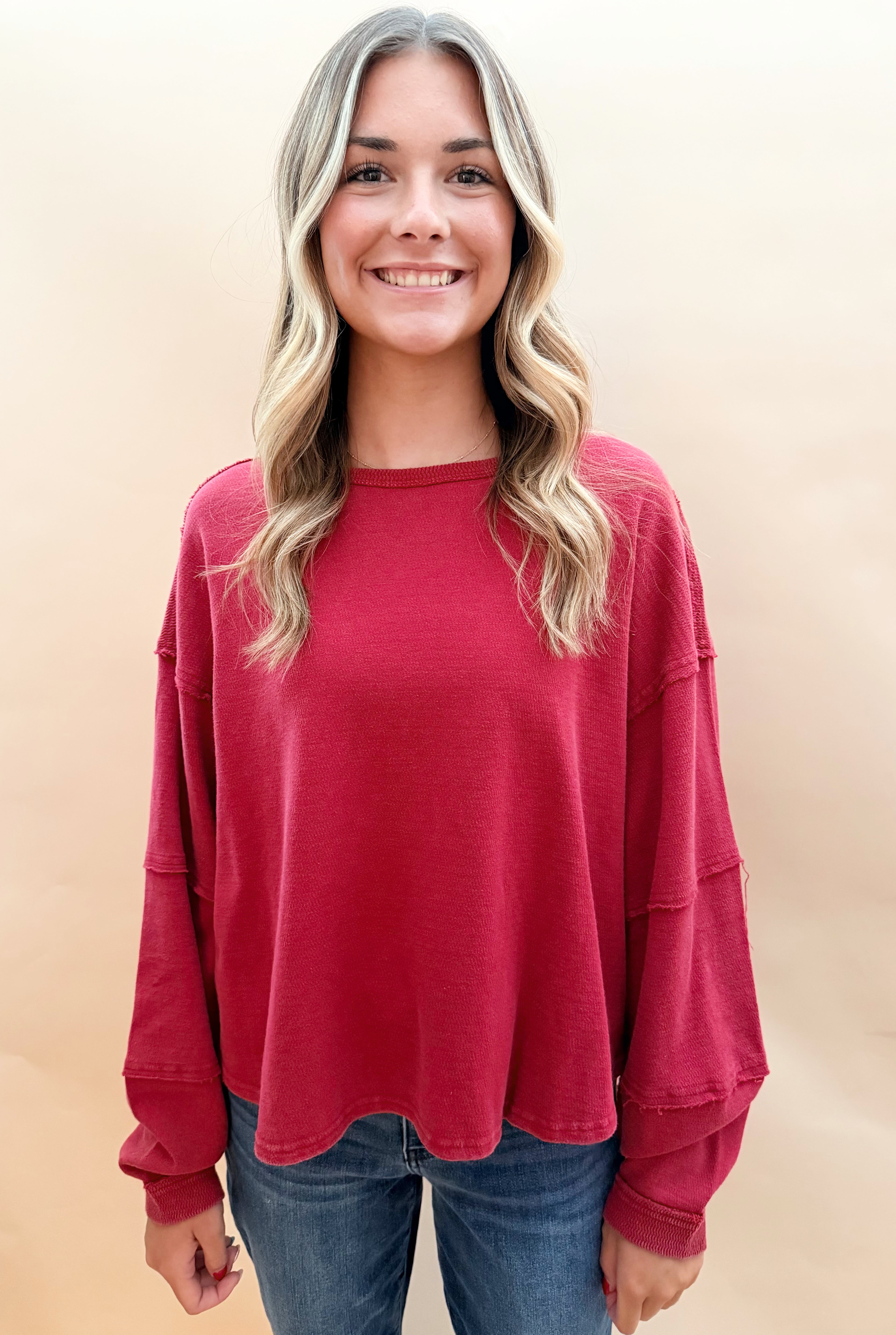 Long Sleeved Knit Top