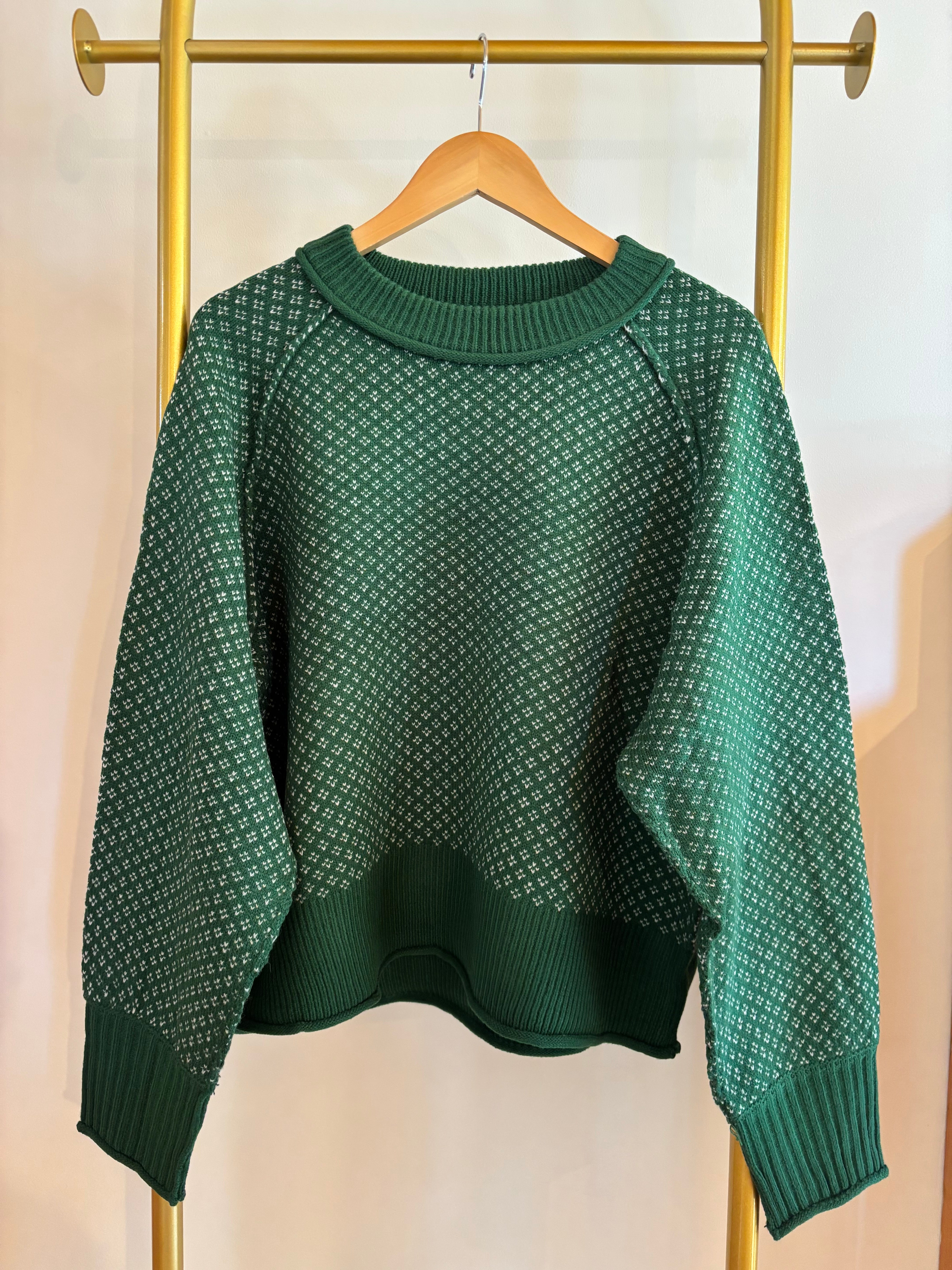 Pattern sweater