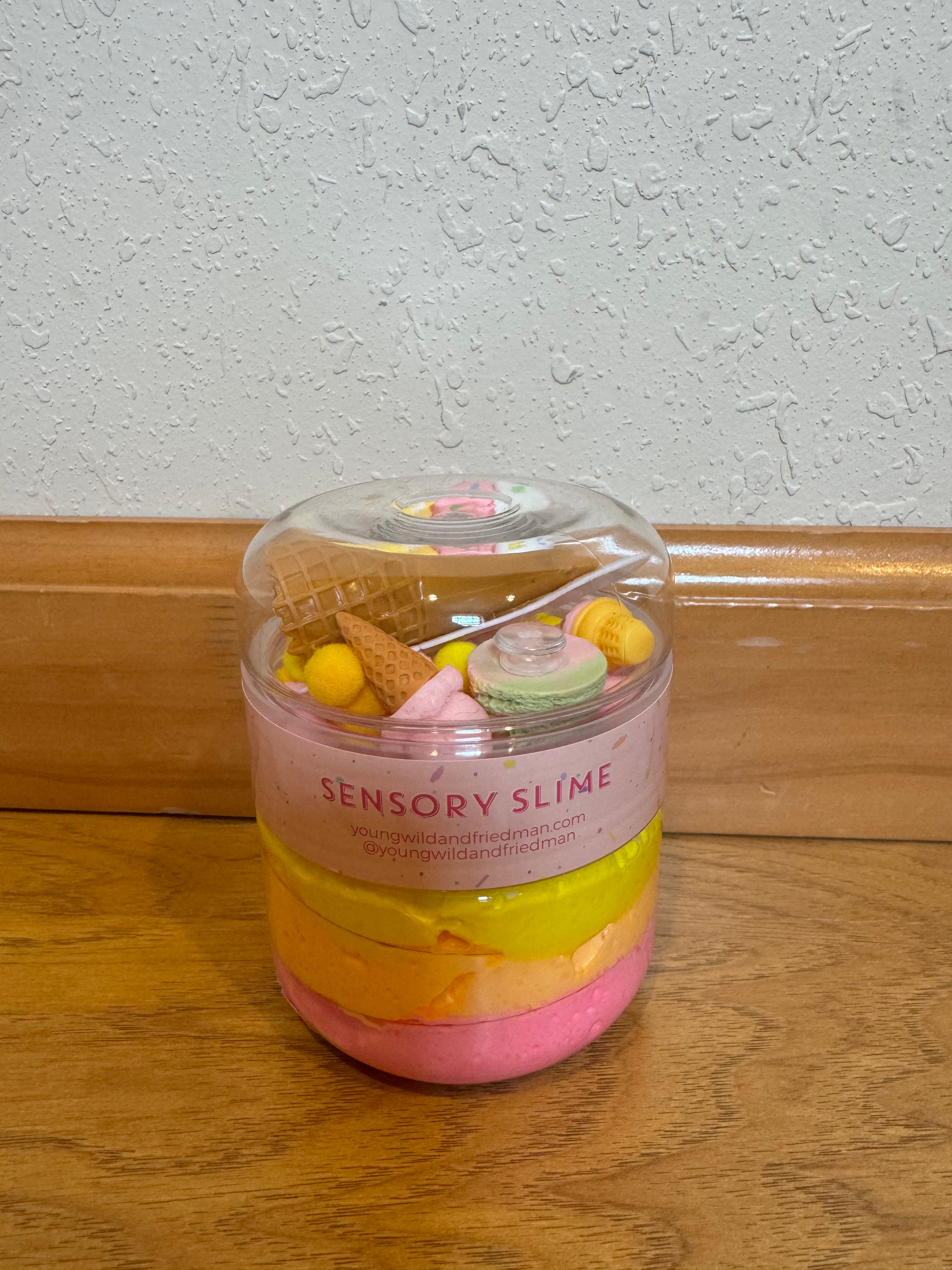 Sensory slime jars