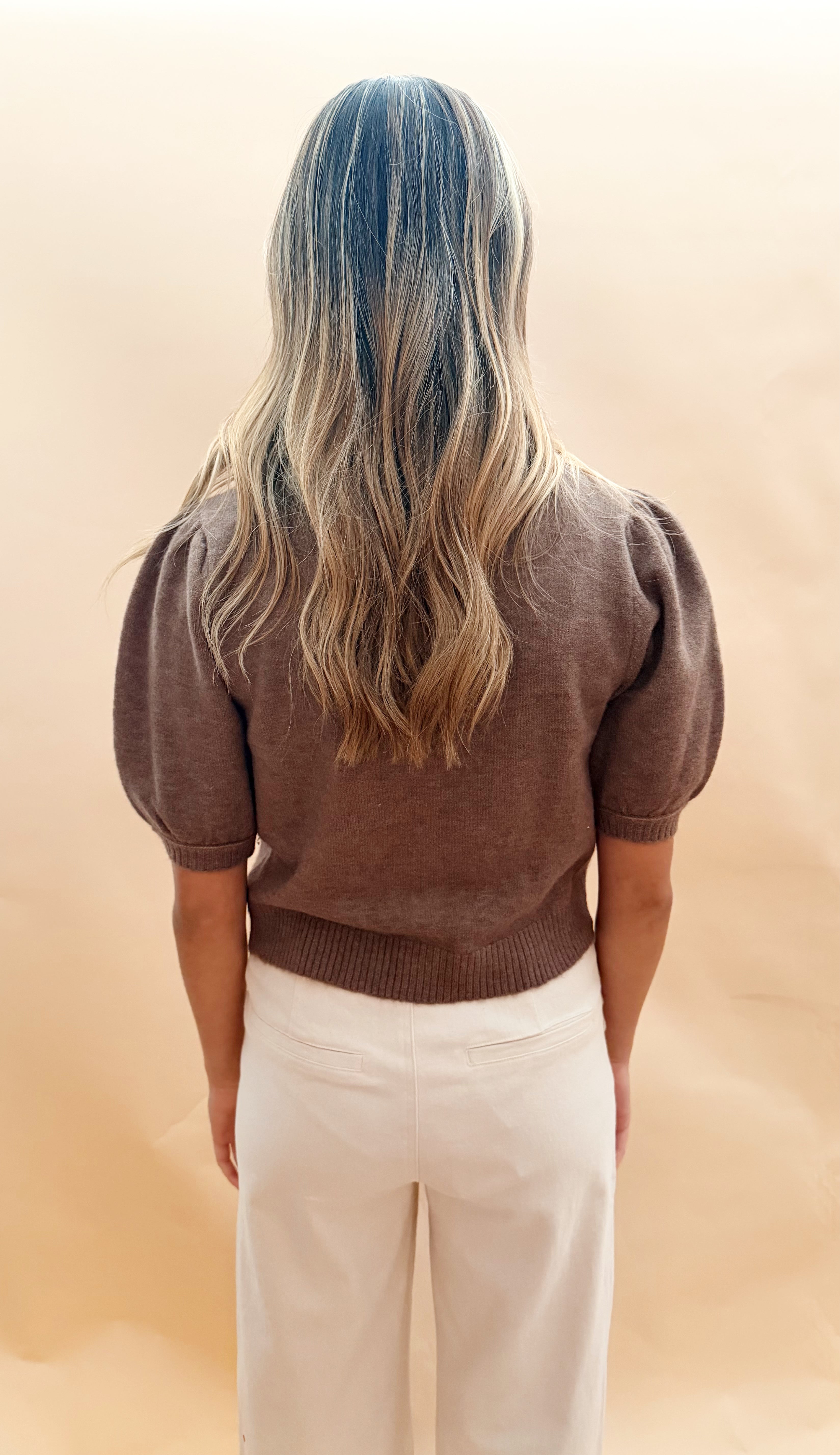 Knit Sweater with Buttons