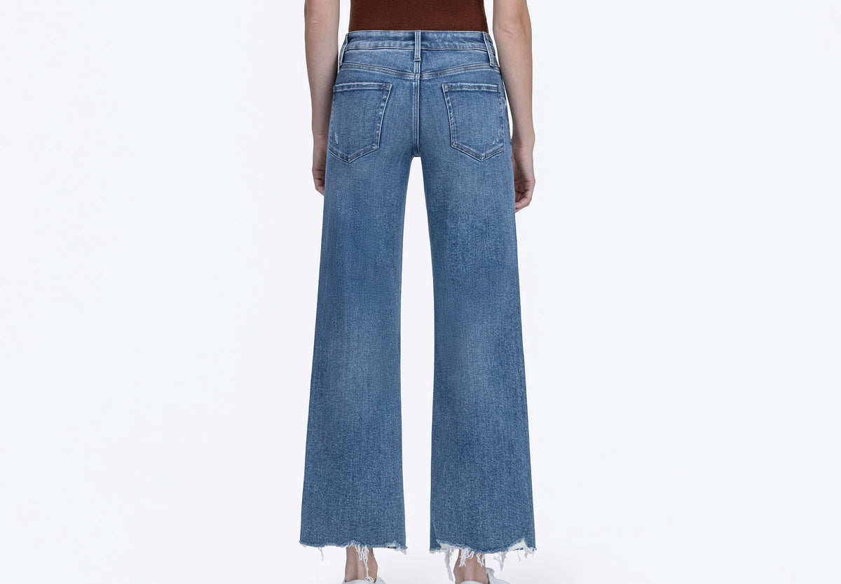 Vervet high rise ankle slim wide