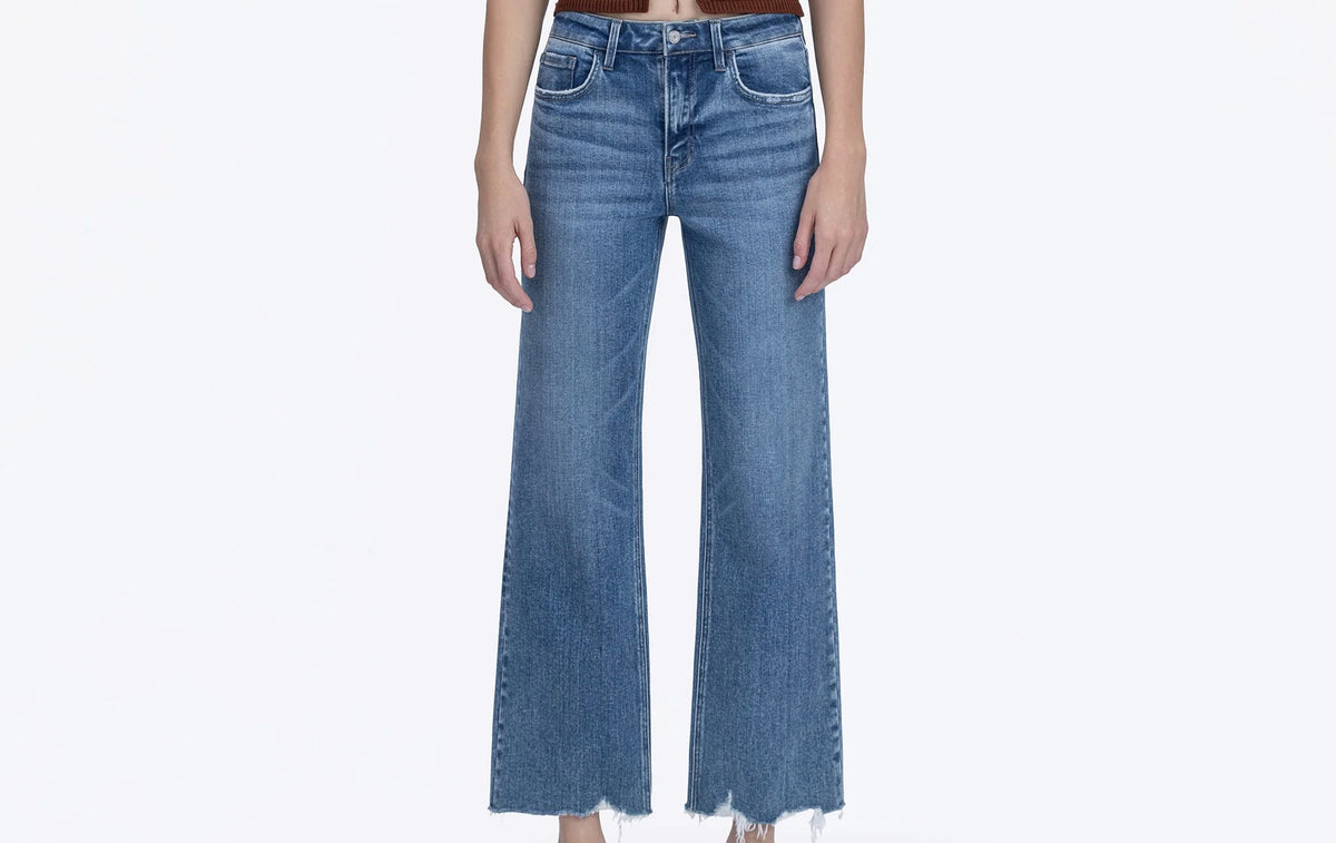 Vervet high rise ankle slim wide
