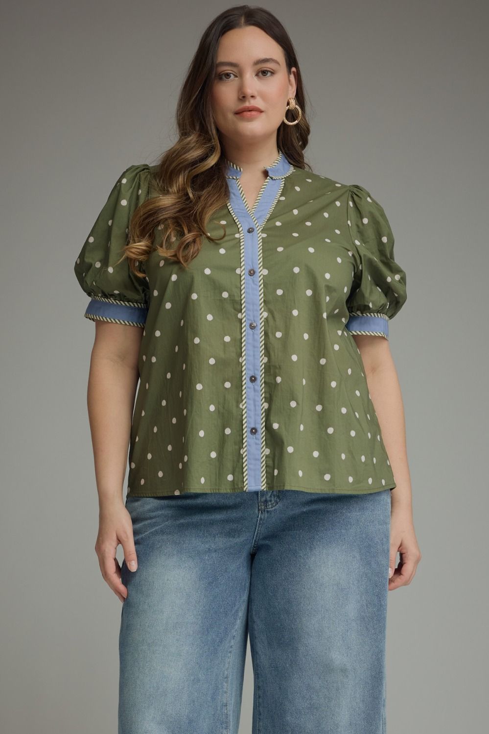 Polka Dot Blouse