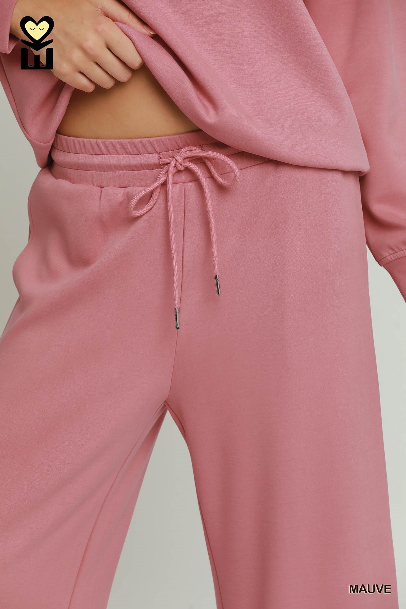 Luxeknit ruffle bottom pant