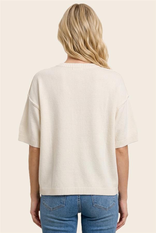 You’re favorite Short sleeve sweater