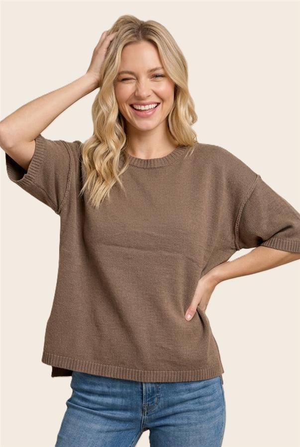 You’re favorite Short sleeve sweater