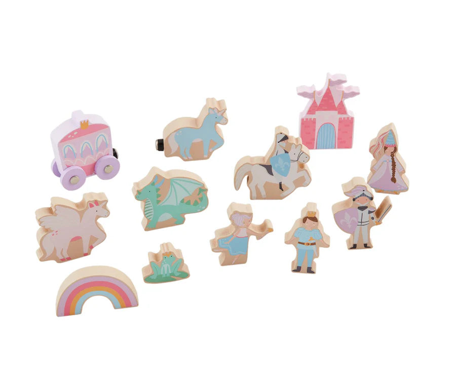 Wood toy set