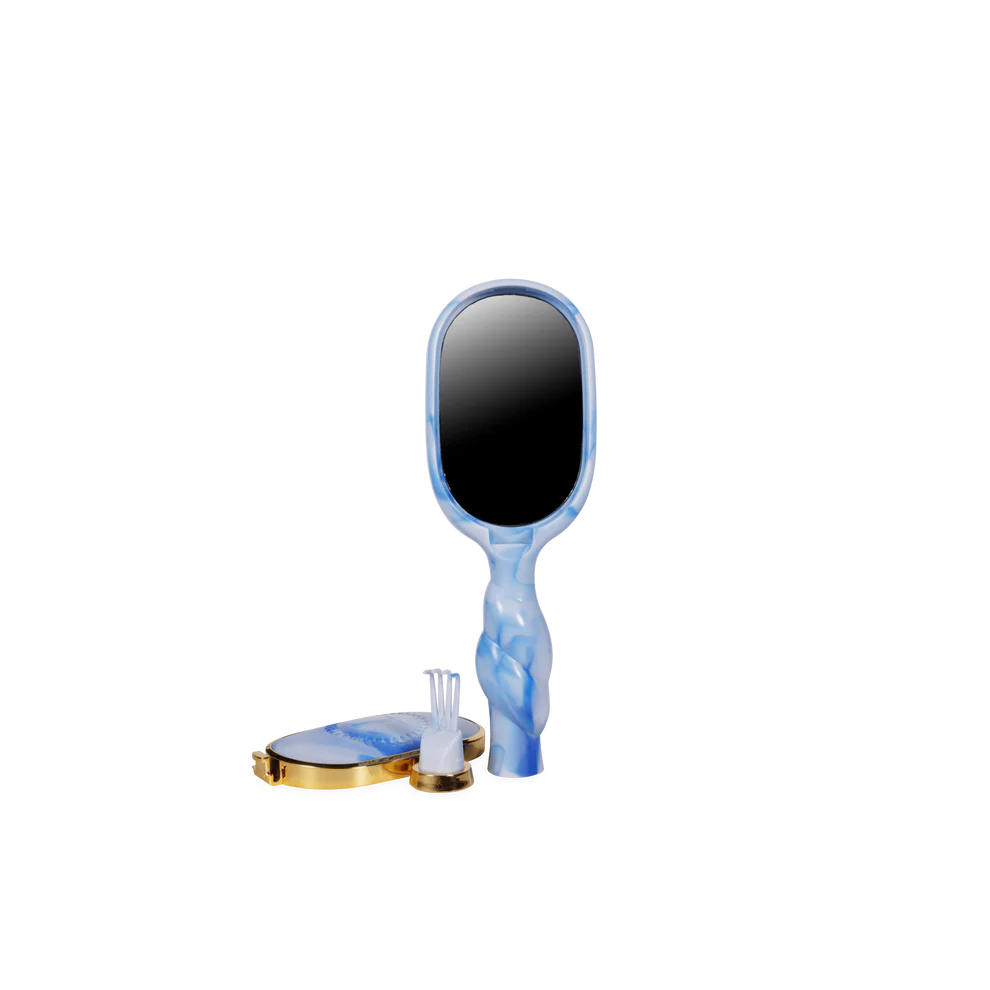 Teleties mini detangler hair brush